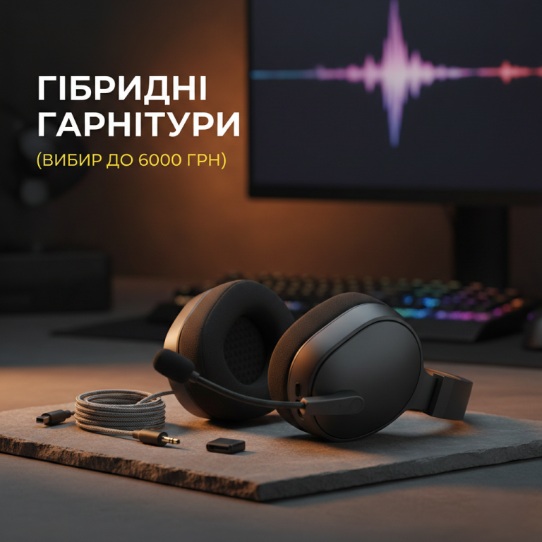 Навушники до 6к ГРН